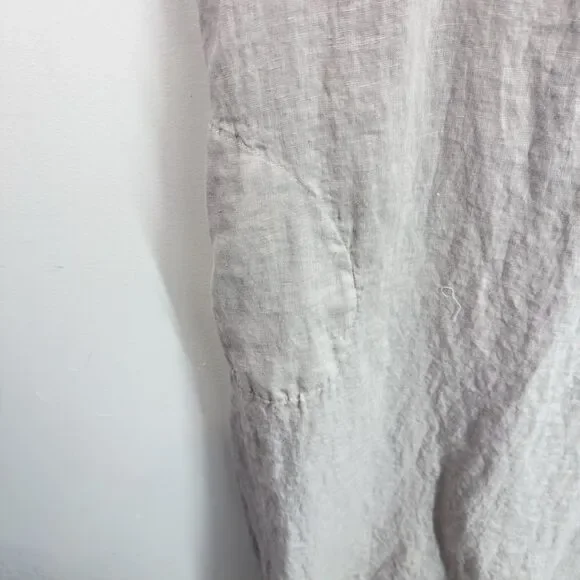 Laura Bianchi 100% Linen Maxi Dress - Picture 6 of 15